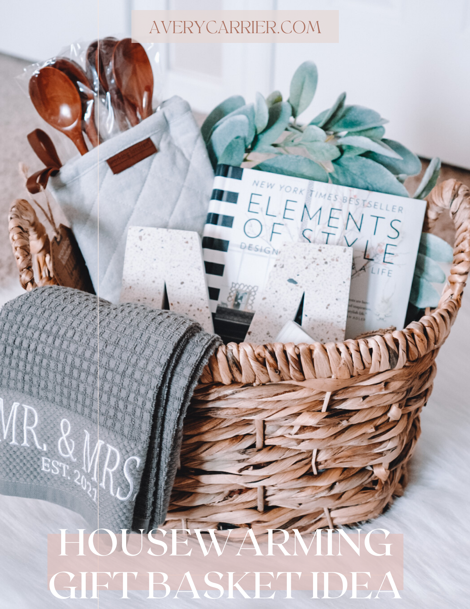 DIYHomeDecorKitchenGiftBasketforNewlyWeds 2