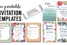 Free Printable Invites
