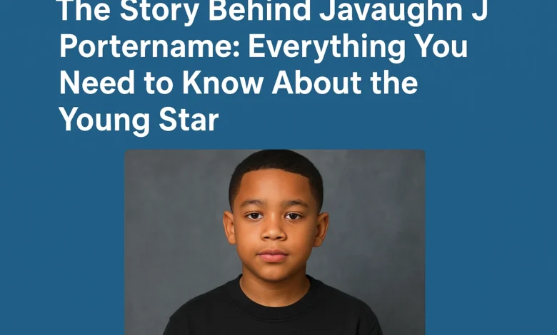 Javaughn J Portername